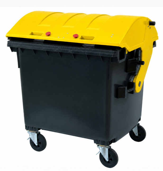 4-Rad-Container EN-840-3, RAL C-Container